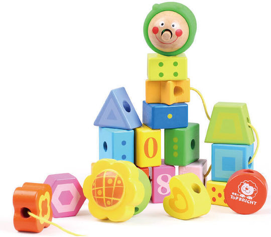 Topbright Spiel mit Schnüren Caterpillar mit Sounds für 18++ Monate