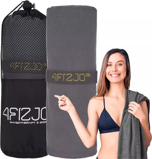 4FIZJO Microfiber Towel Body Gray 130x75cm