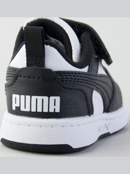 Rebound V6 Παιδικά Sneakers με Σκρατς Μαύρα