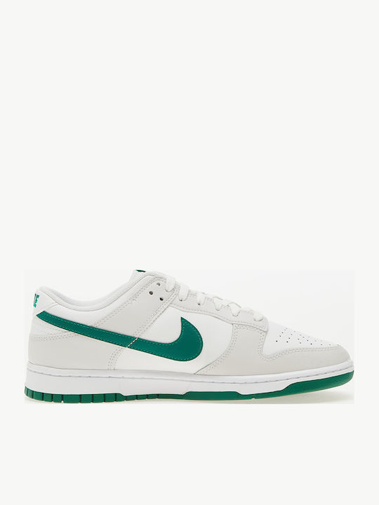 Dunk Low Retro Herren Sneakers Summit White / Malachite / Platinum Tint
