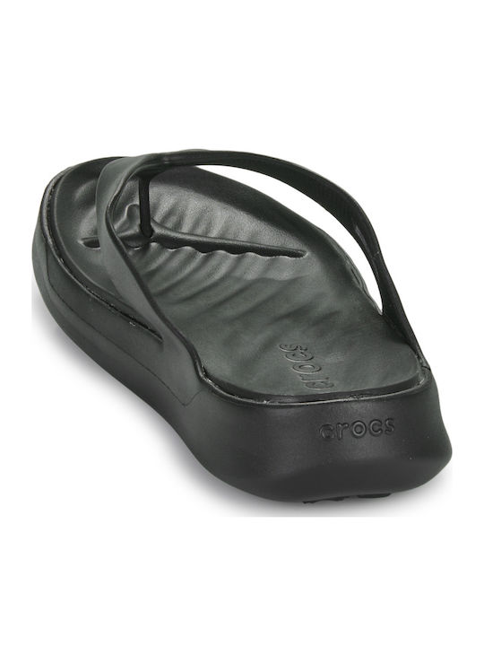 Getaway Women's Platform Flip Flops Black