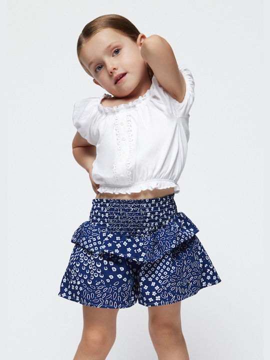 Mayoral Kids Set with Shorts Summer 2pcs Dark blue