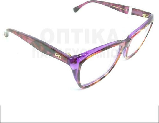 Rebecca Blu Damen Acetat Brillengestell RB7601 RN08