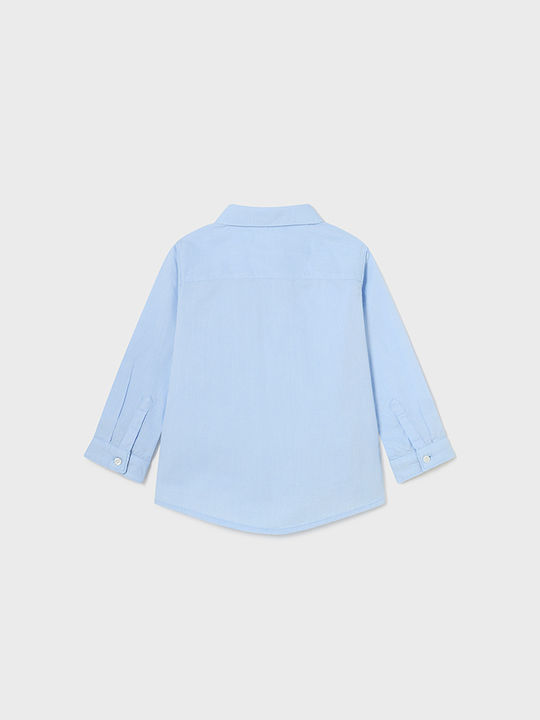 Mayoral Kids Shirt Light Blue