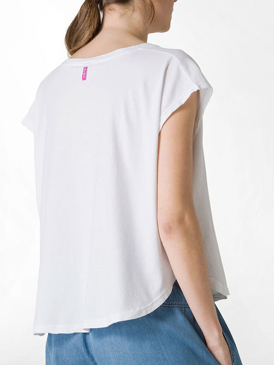 Deha Feminin Tricou Alb