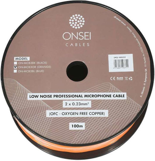Onsei Cablu Microfon (ON-MCB3OR) 1buc