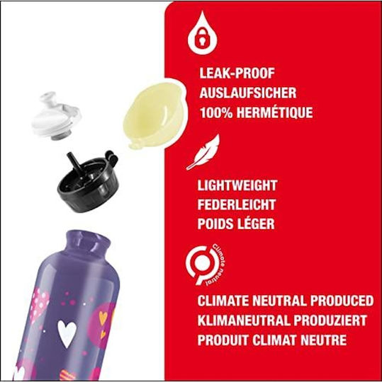 Sigg Sticlă Pentru Copii Din Aluminiu Cu Capac Pop-up 400ml