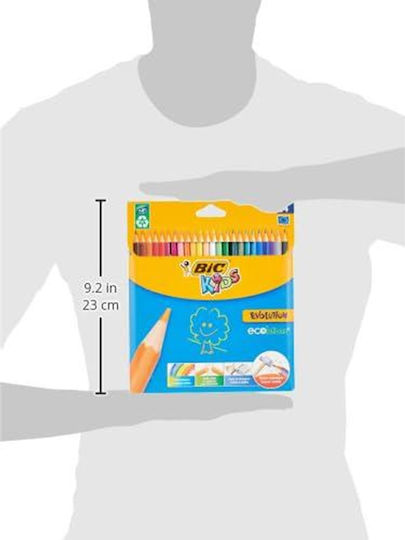 BIC Ξυλομπογιές Σετ 24 χρώματα