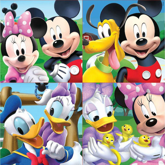 Παιδικό Puzzle Progressive Mickey Mouse για 3+ Ετών 73pcs Educa