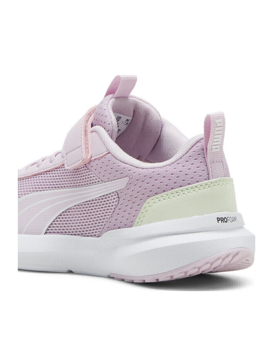 AC+ PS Kinder Sneakers mit Klettverschluss Rosa