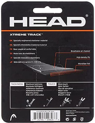 Head Xtremetrack Overgrip Schwarz 3 Stück