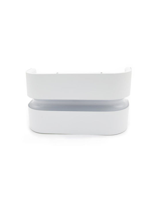 Adeleq Wall-Mounted Outdoor Spot LED IP64 23W with Warm White Light Double Beam