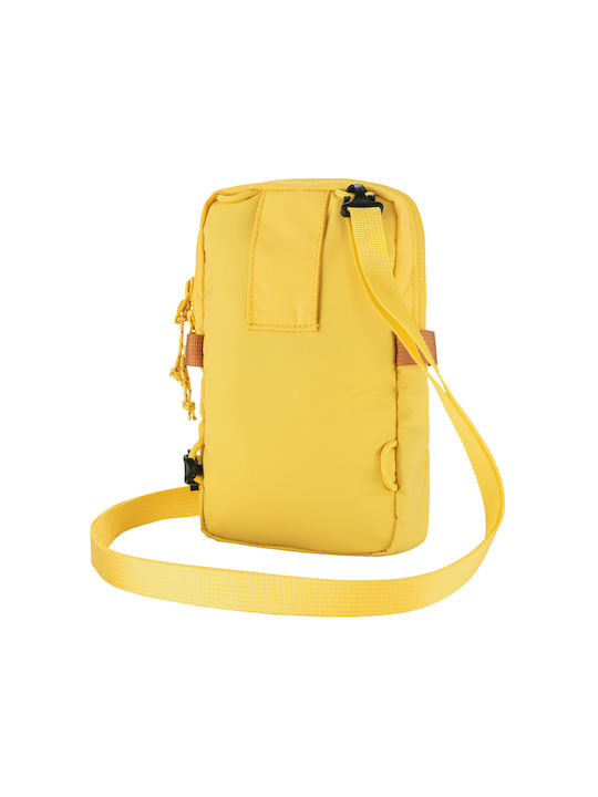 Fjallraven High Coast Pocket Ανδρική Τσάντα Ώμου / Χιαστί Κίτρινη
