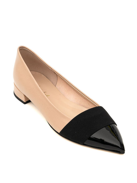 Perlapura Leather Pointed Toe Pink Heels