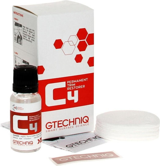Gtechniq C4_0.015 Κεραμικη Επιστρωση Πλαστικα Permanent Trim Restorer 15ml