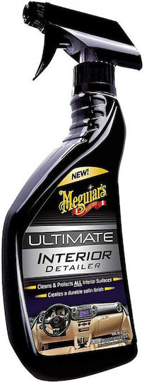 Meguiar's Ultimate Interior Detailer Cleaning and Protective Spray for Car Dashboard 450ml