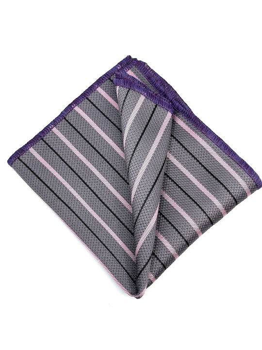 Legend Accessories Men's Tie Set Printed in Purple Color