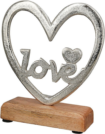 ArteLibre Decorative Figure made of Metal 5x15.5x18cm 1pcs