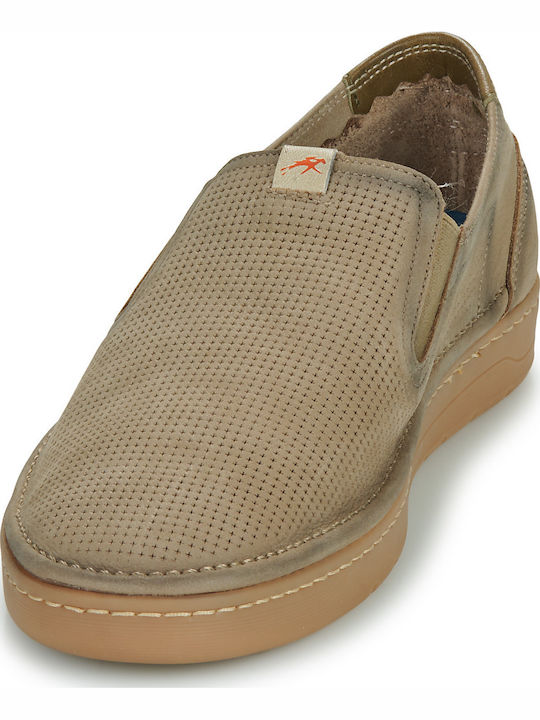Ανατομικά Ανδρικά Slip-On Καφέ