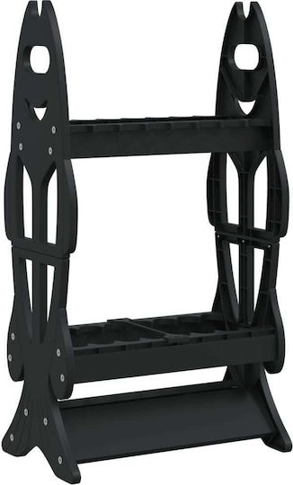 vidaXL Fishing Rod Storage Base from Plastic 80cm