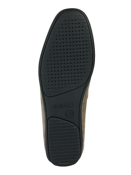 Ascanio Suede Ανδρικά Μοκασίνια σε Καφέ Χρώμα