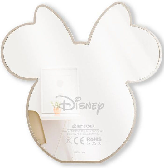 Disney Minnie Power Bank 2500mAh με Θύρα USB-A