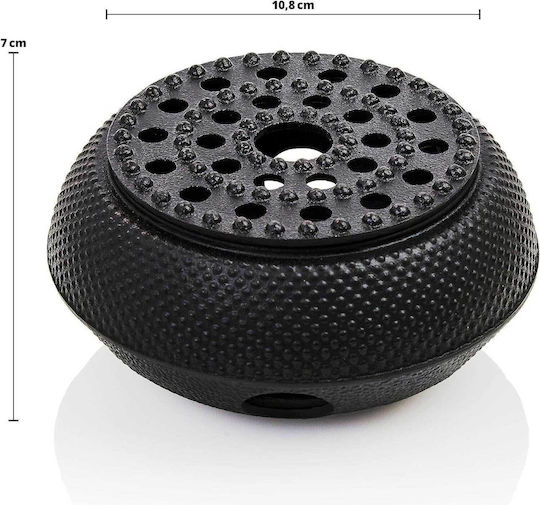 Lumaland Boiler with Mug Cast Iron Black 1400ml 12 Pieces