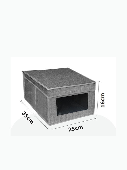 Tpster Plastic Storage Box with Lid 30x40x25cm