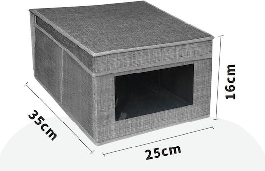 Tpster Kunststoff Aufbewahrungsbox mit Deckel 30x40x25cm 1Stück