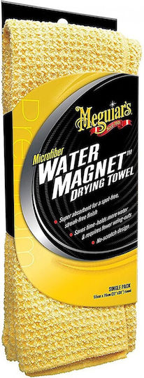 Meguiar's Water Magnet Mikrofaser-Tuch Zum Trocknen Für Körper Auto Gelb 76x55cm