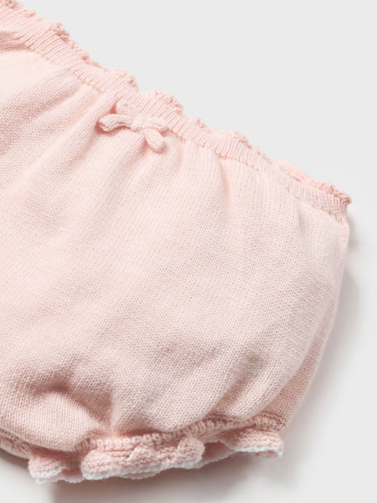 Kinderkleid Ärmellos Set mit Unterhose Pink
