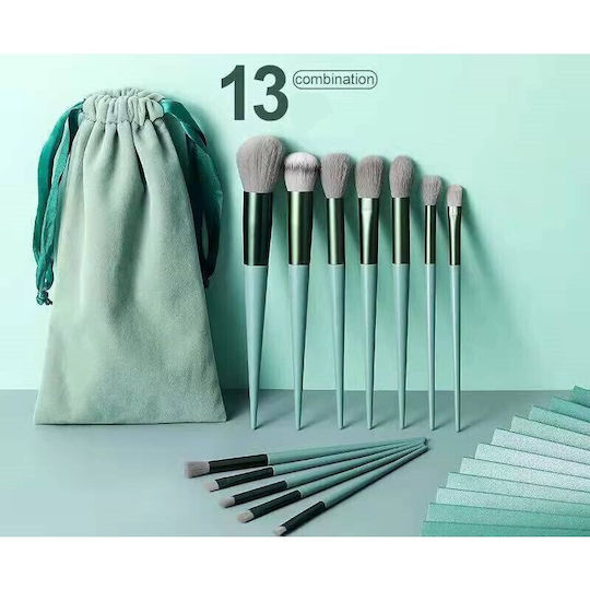 Profesional Set cu Pensule de Machiaj din Păr Sintetic 13buc