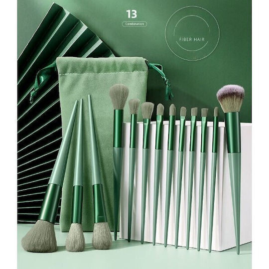 Profesional Set cu Pensule de Machiaj din Păr Sintetic 13buc