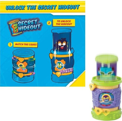 AS Secret Spies Mini Creatures With Secret Hideout SuperZings For 3+ Years 6cm