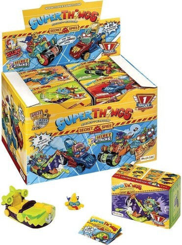 AS Mini Creatures Secret Spies With Spyjet SuperZings For 3+ Years 7.4cm (Miscellaneous Designs)