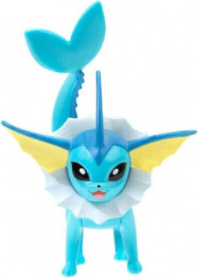 Jazwares Miniature Toy Vaporeon Pokemon 5cm.