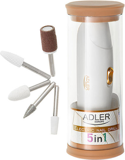 Adler Nail Battery Drill White