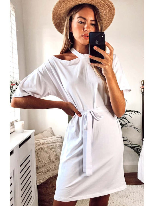 Summer Mini Dress White