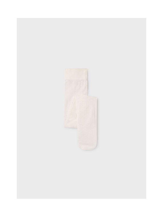 Abel & Lula Kids Tights Polka Dot Cream