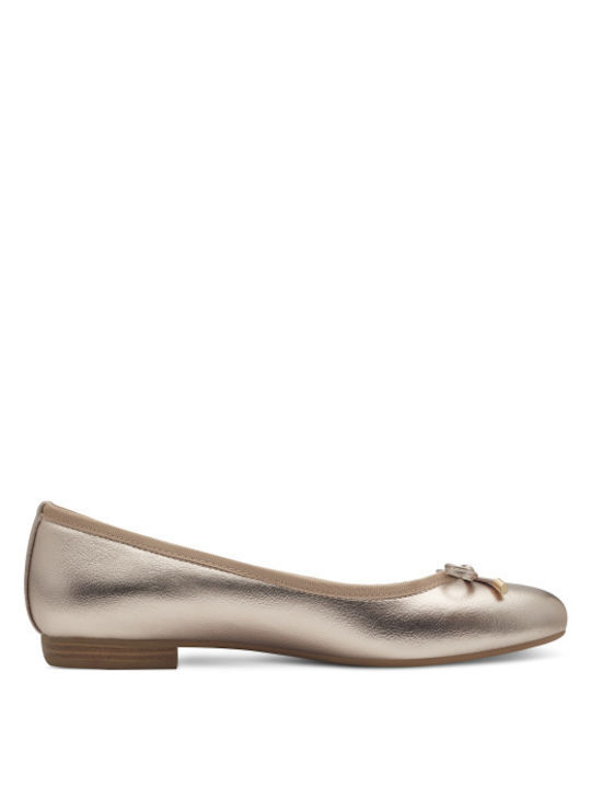 Marco Tozzi Anatomic Ballerinas Aur