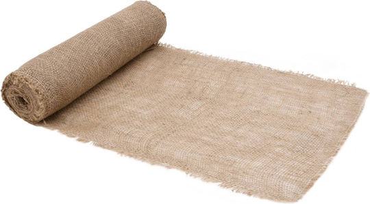 vidaXL Decoration Fabric Burlap 50x5000cm Beige