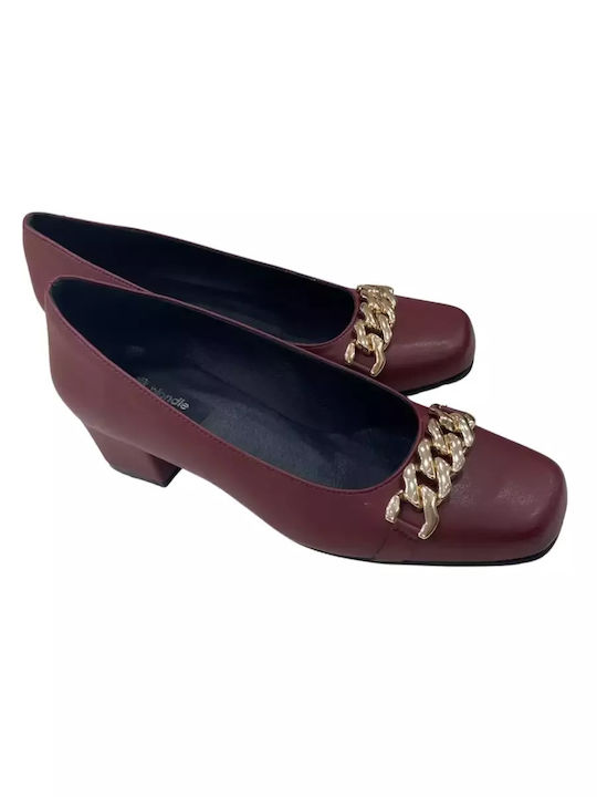 Blondie Pantofi cu toc Burgundy