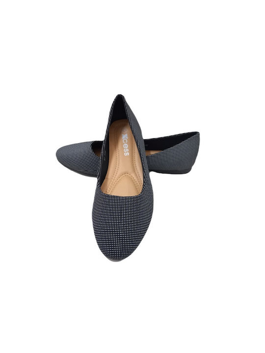 Xcess Ballerinas Negru