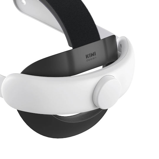 KIWI Design VR Корица за Meta Quest 3 в Бял Цвят