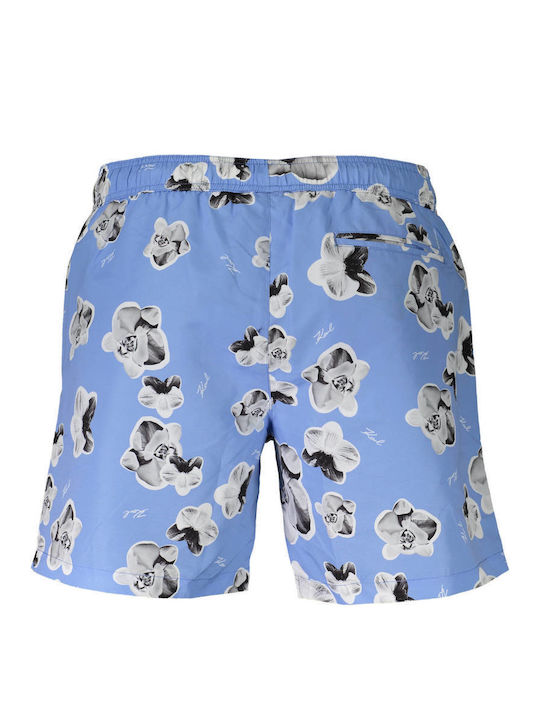 Karl Lagerfeld Men's Swimwear Shorts Light Blue