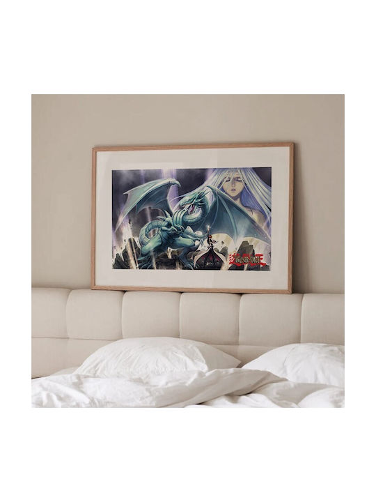 Walls Poster Blue-eyes White Dragon 100x70cm