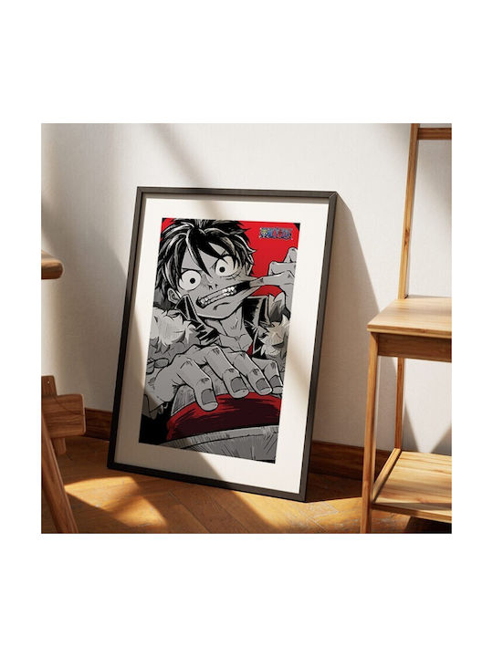 Walls Poster Luffy Rubber Man 60x90cm