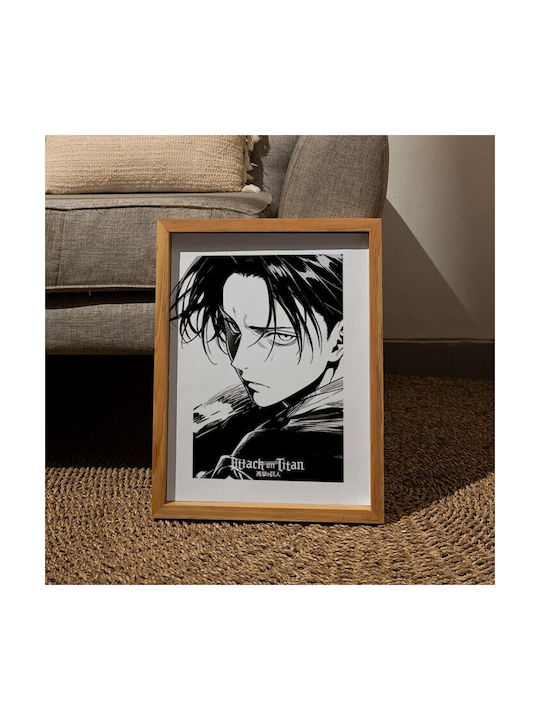 Walls Poster Levi Ackerman Manga Style 60x90cm