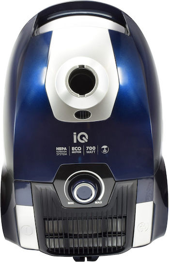 IQ VC-995 Staubsauger 700W Eingetütet 3.5Es Blau
