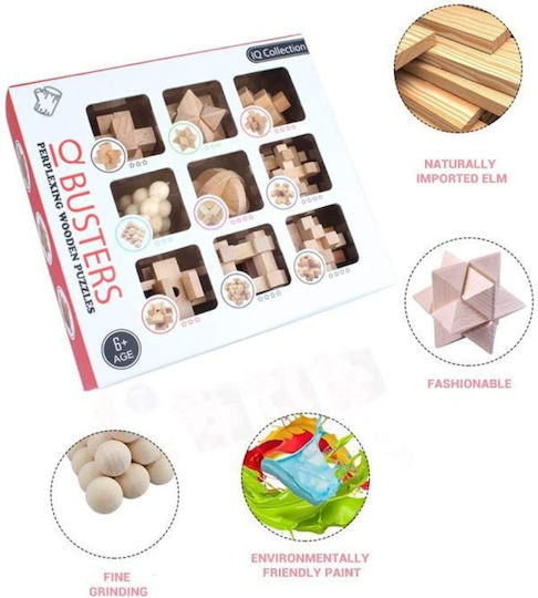 Wooden Puzzle For Ages 6+ 04006PWP50WD